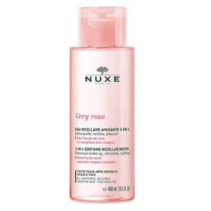 NUXE Very Rose Eau Micellaire Apaisante 3-en-1 – 400 ml